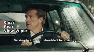 Essuie-glace arrière Audi, vue dégagée, tous temps