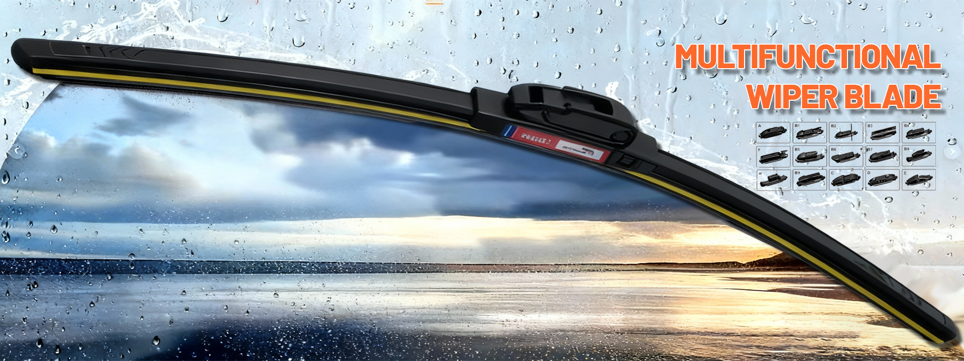 qualité Essuie-glace pour voiture sans os usine